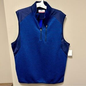 Grand Slam Sz S Blue Golf Vest NWT UPF 50